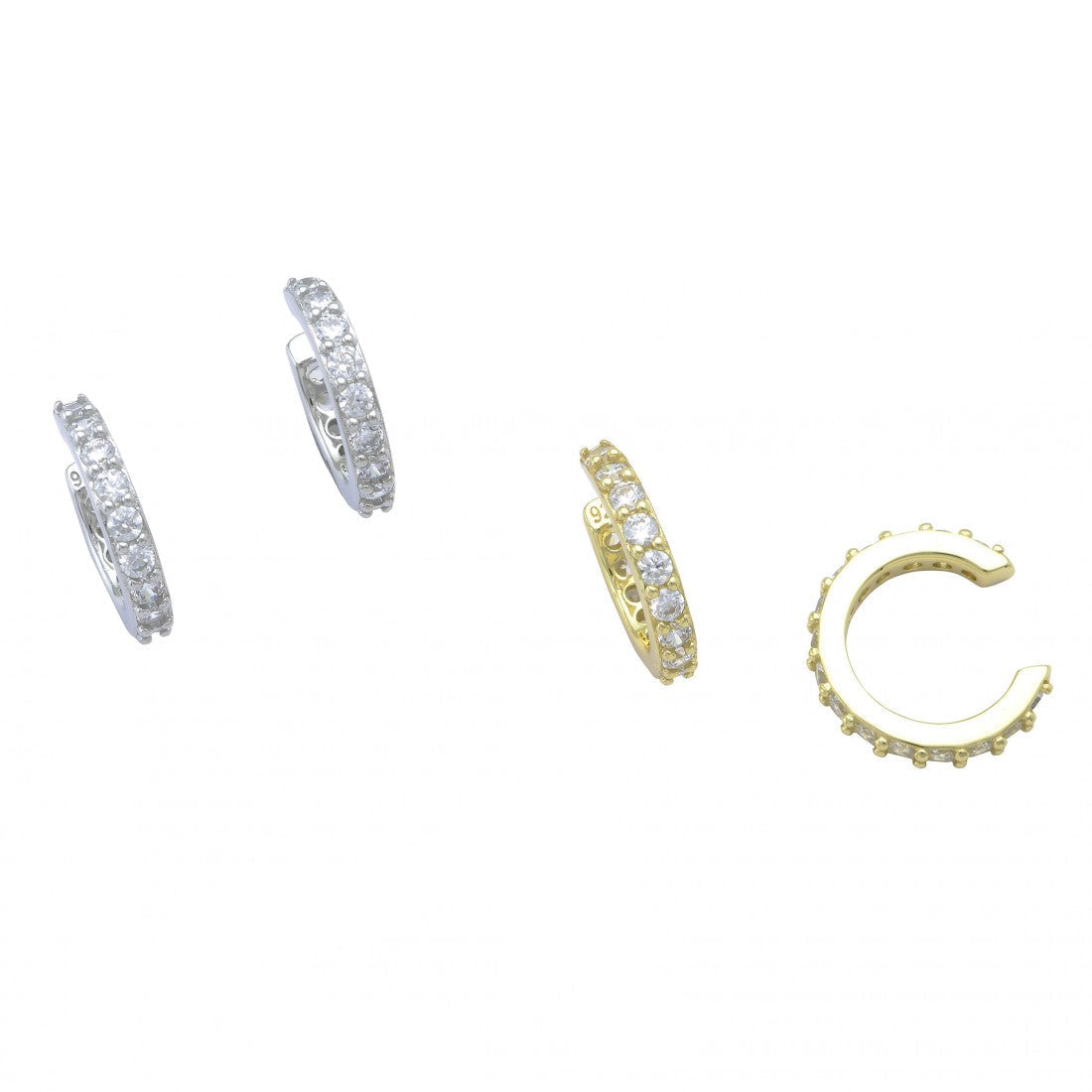 Zircons Ear Cuff