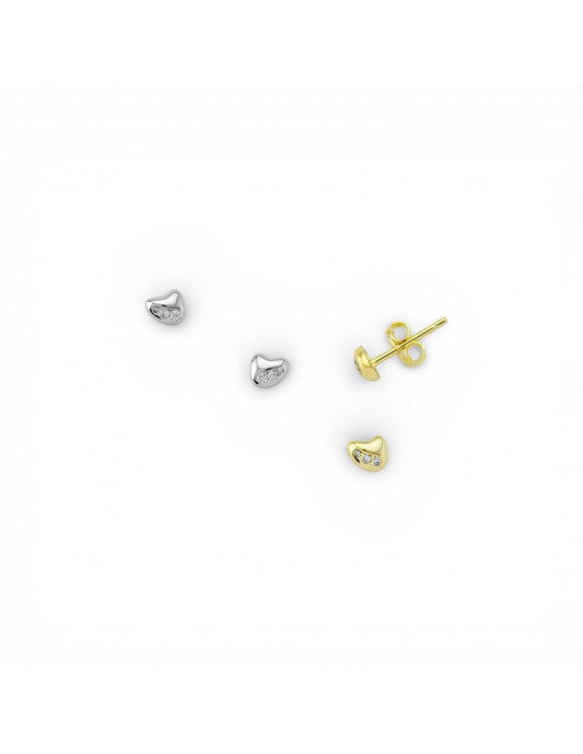 Twins Like Studs Earrings