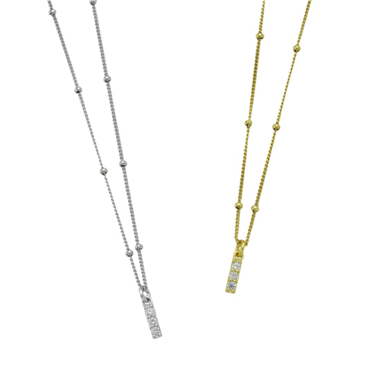 Hanging Bar Necklace