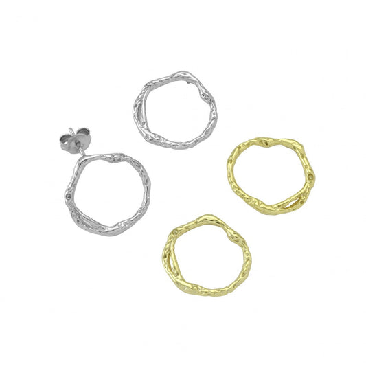 Textured Roots Earrings