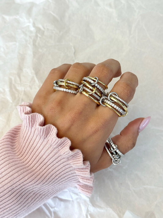 Silver Stack Ring