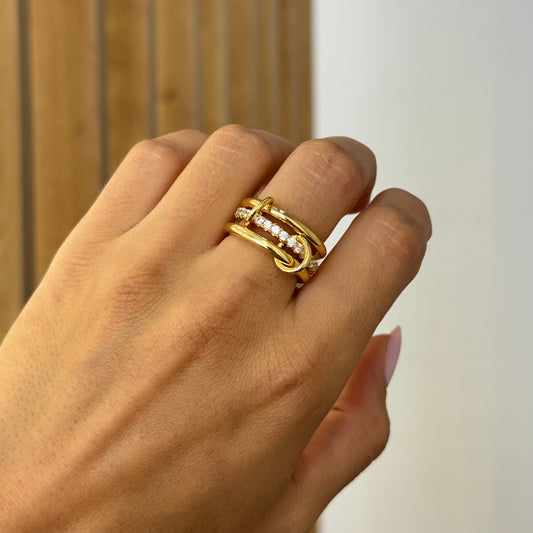 Gold v.3 Stack Ring
