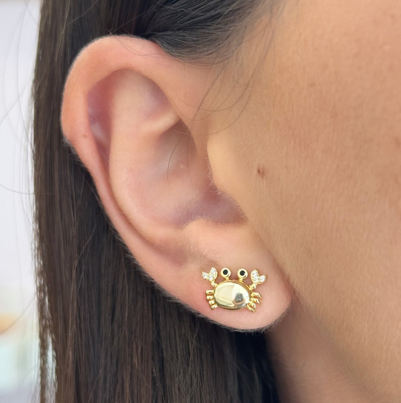 Crab Studs Earrings