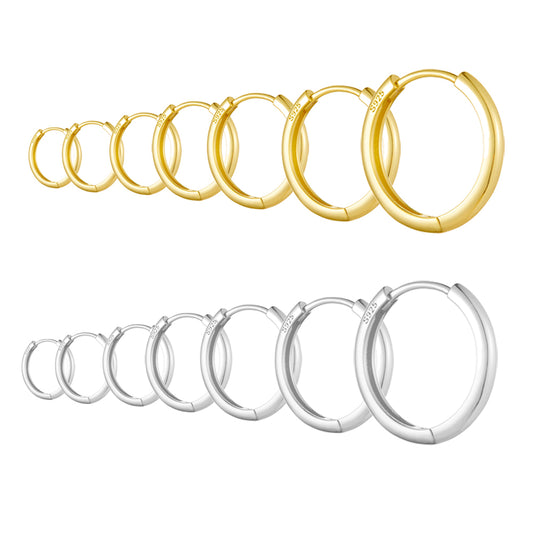 V.2 Classic Hoops Earrings