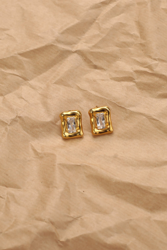 Verona Earrings / Clear