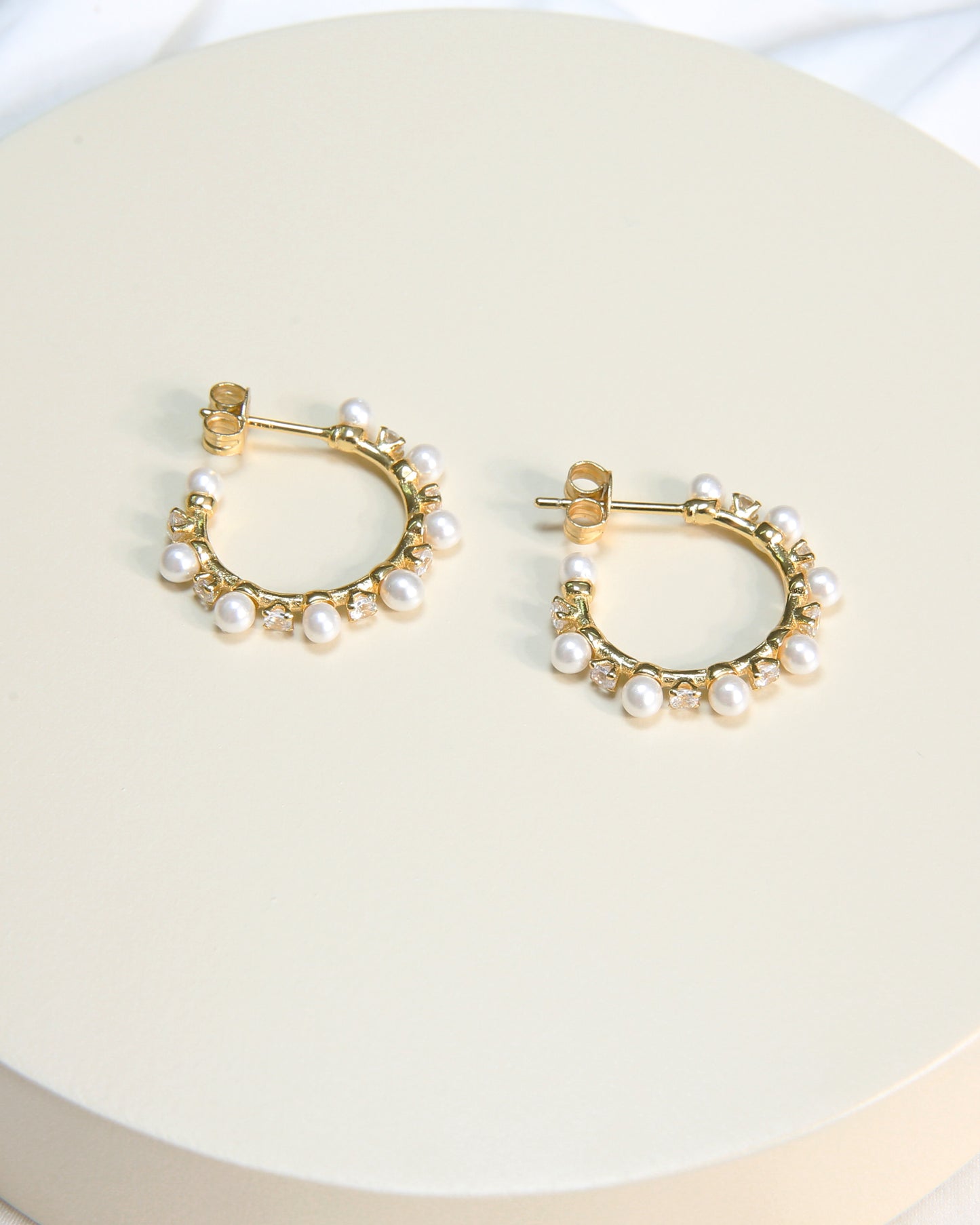 Margie Hoops Earrings