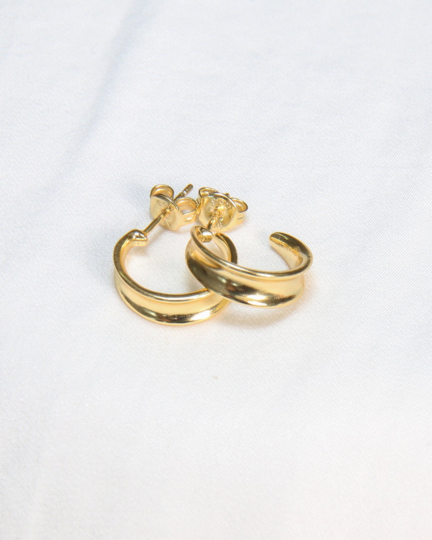 Pointed Hoop Earrings