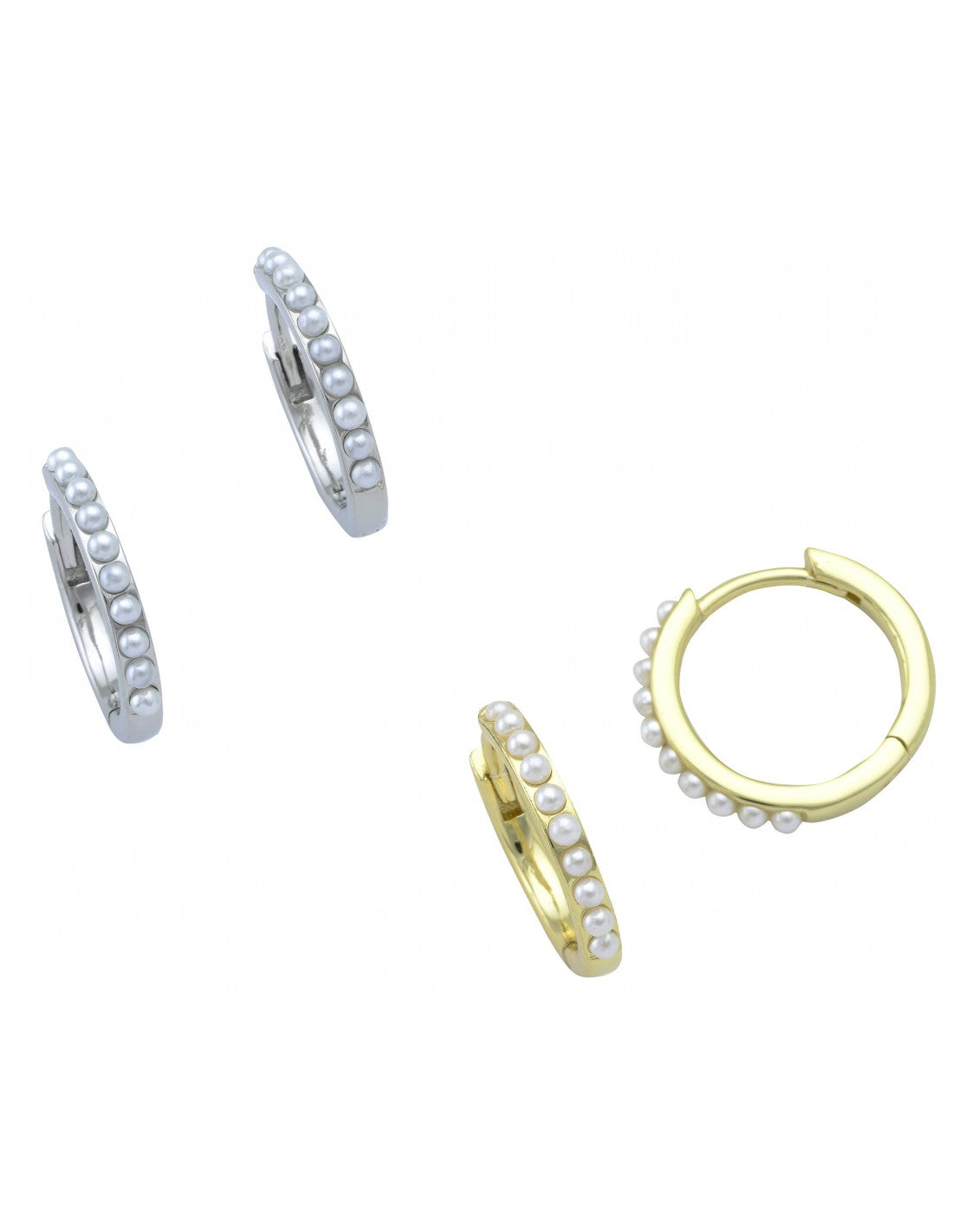 Freshwater Pearl Hoops