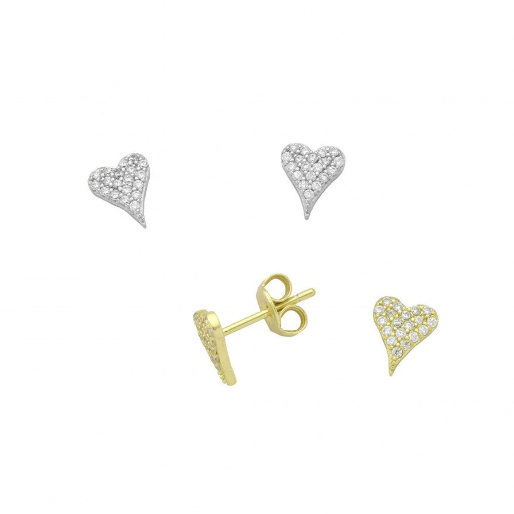 Heart Studs Earrings