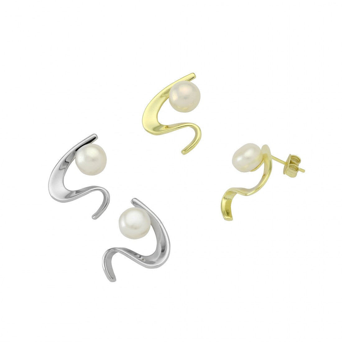 Ovale Pearl Earrings