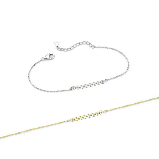 Small Round Disks Bracelet