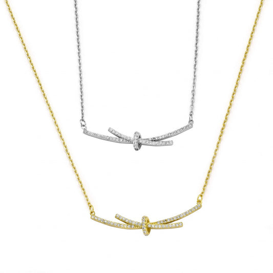 Double Line Necklace