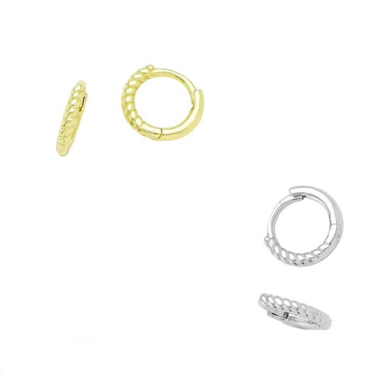 Twisted Hoops Earrings