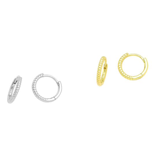 Twisted Hoops Earrings