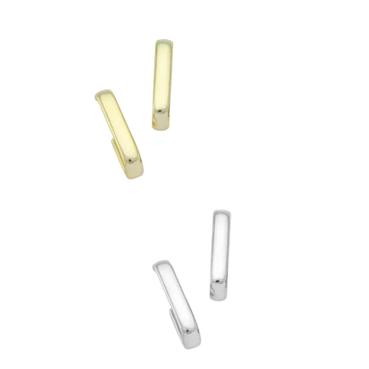 Rectangular Loop Earrings