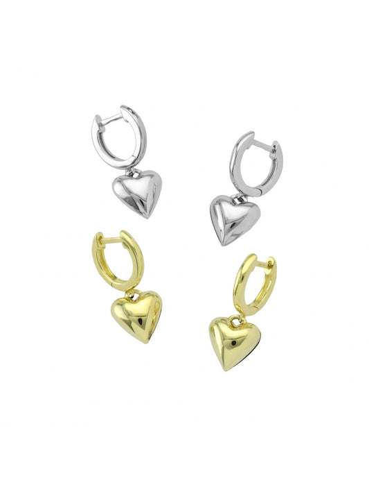 Heart Loop Earrings