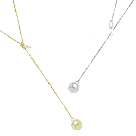 Ball Tie Necklace