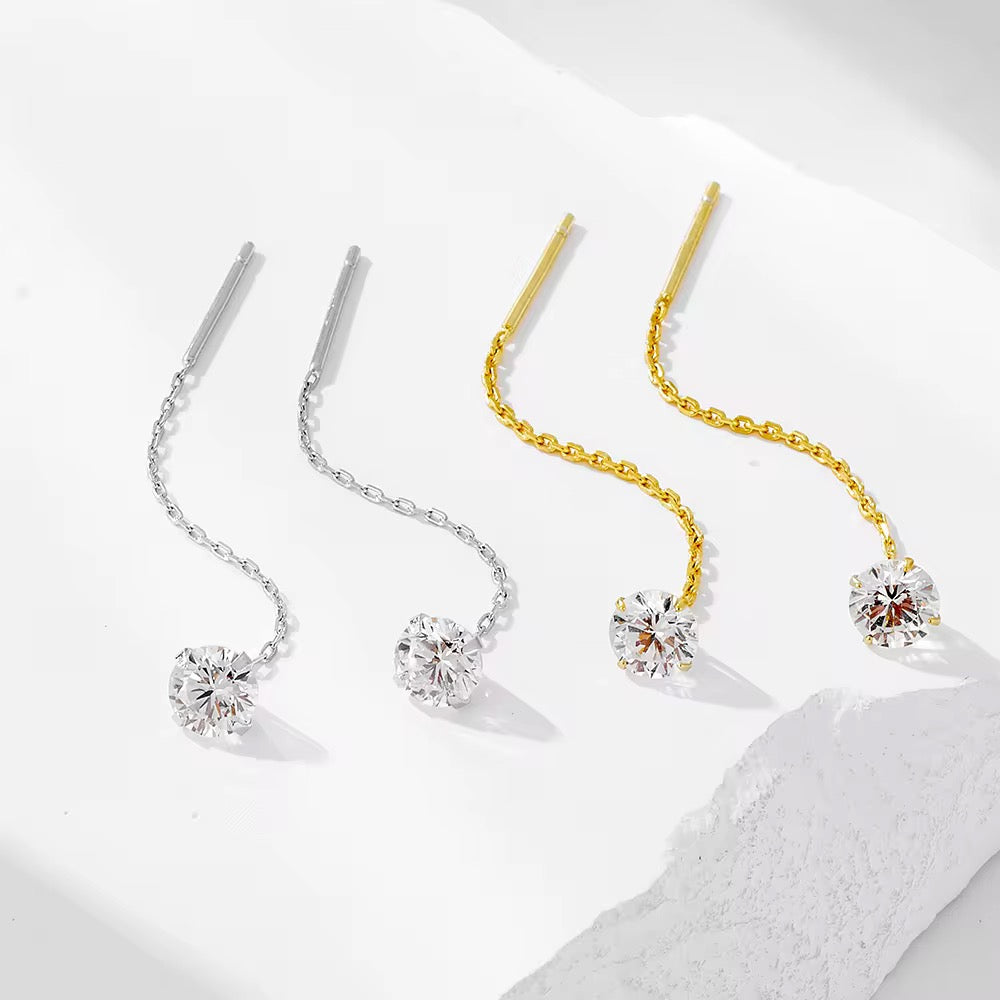 Zirconi Threads Earrings