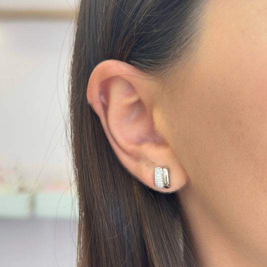 Two-Tone Earrings