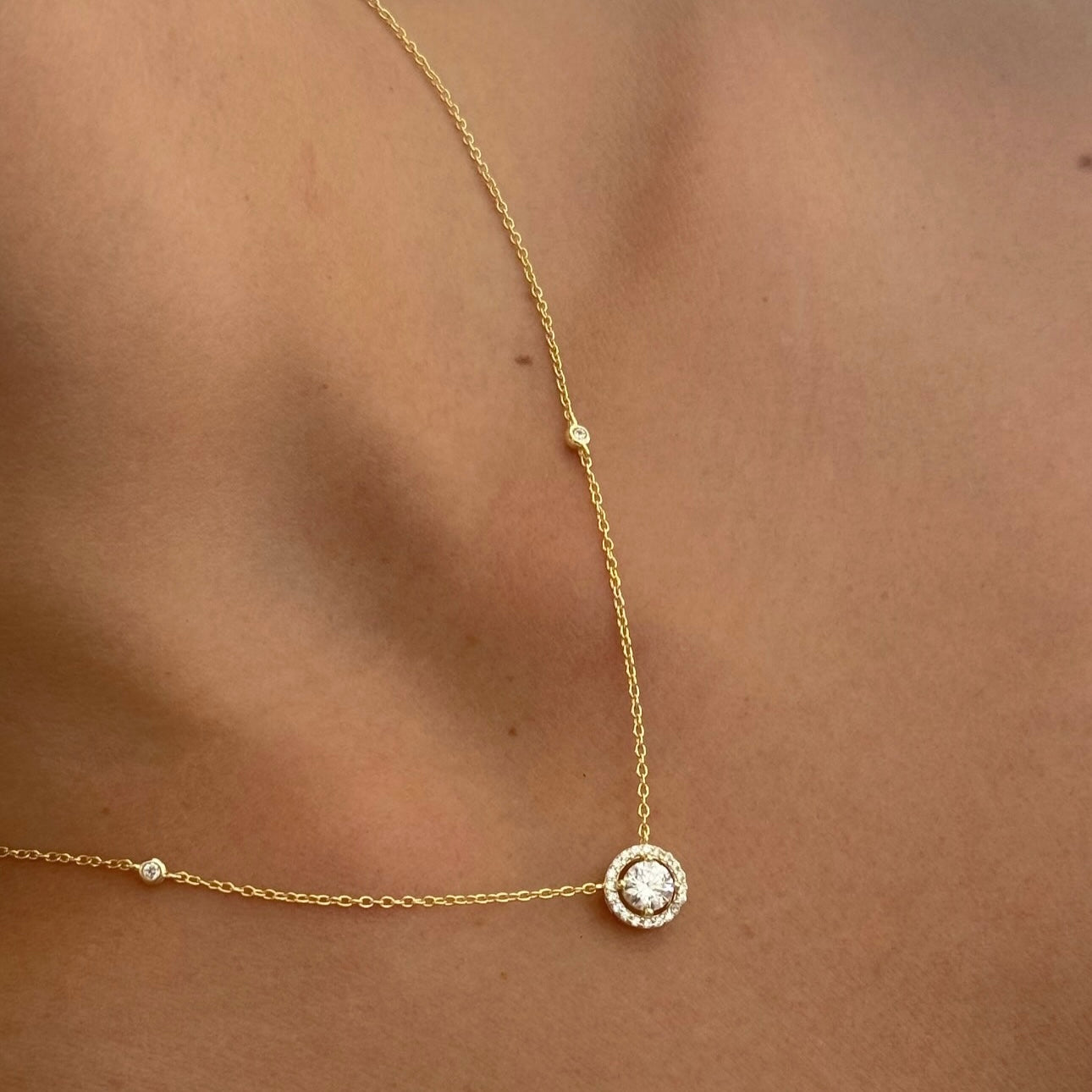 Single Stone Necklace