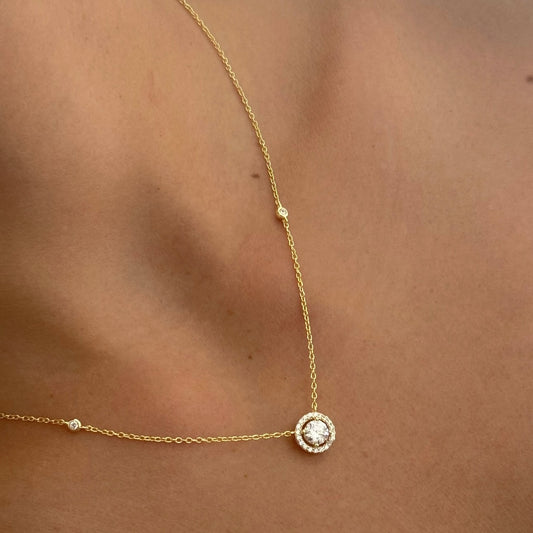 Single Stone Necklace