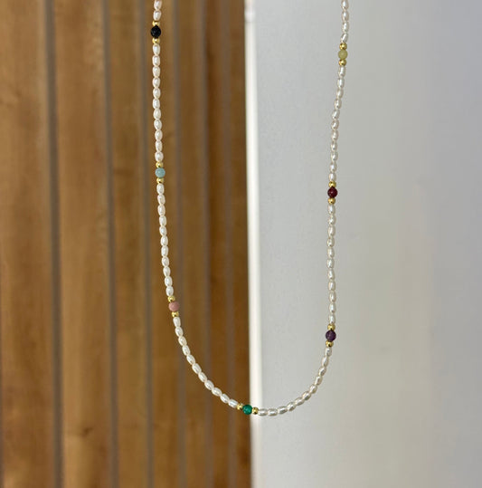 Confetti Pearls Necklace