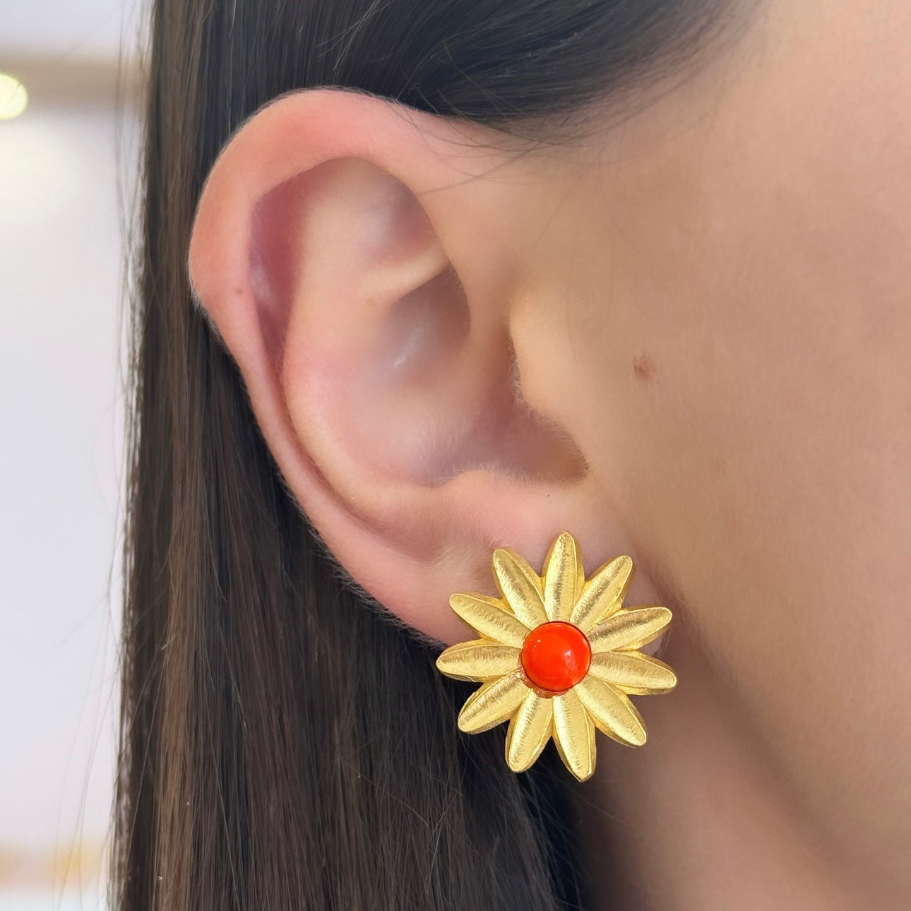 Lotus Earrings