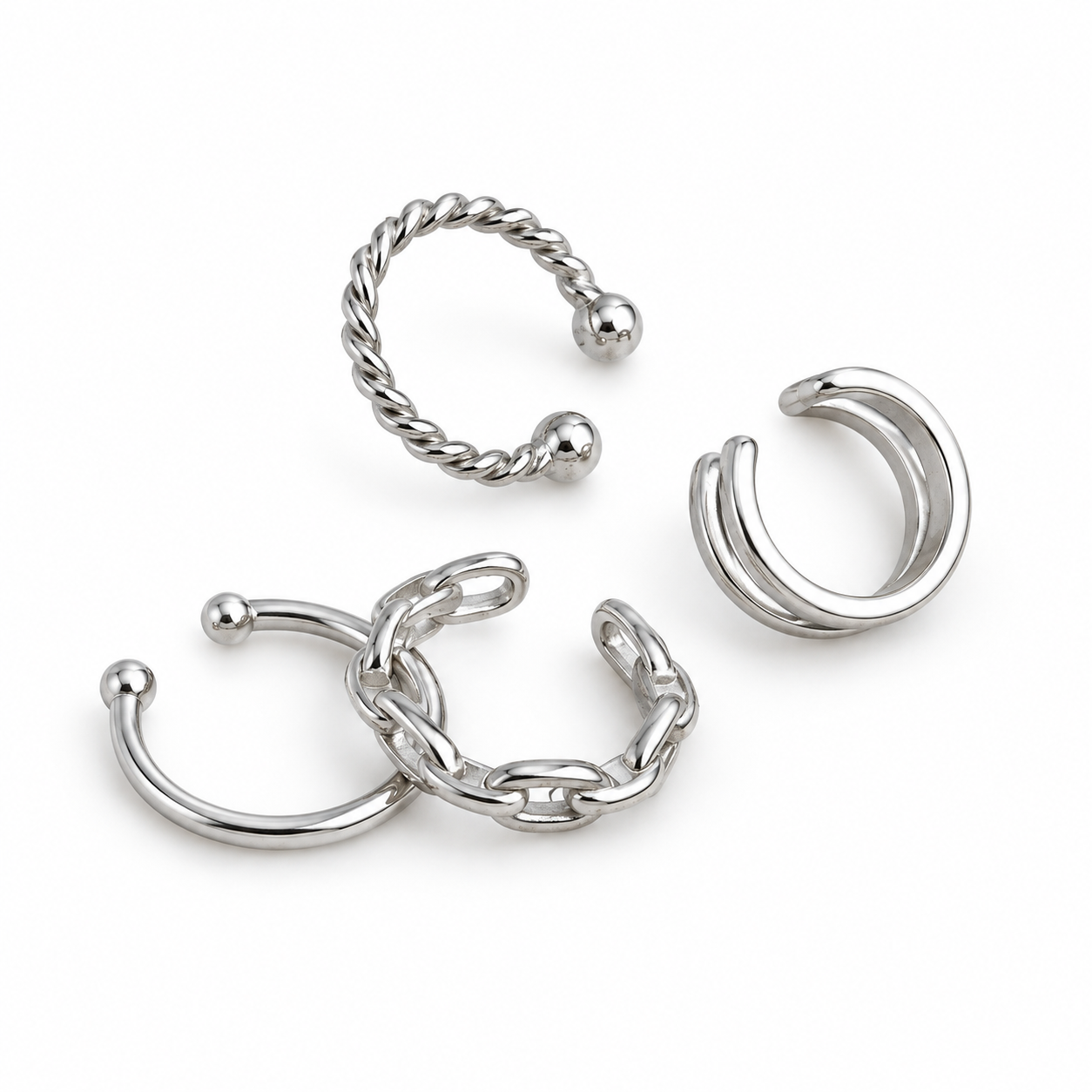 Texture Ear Cuff - Single Piece