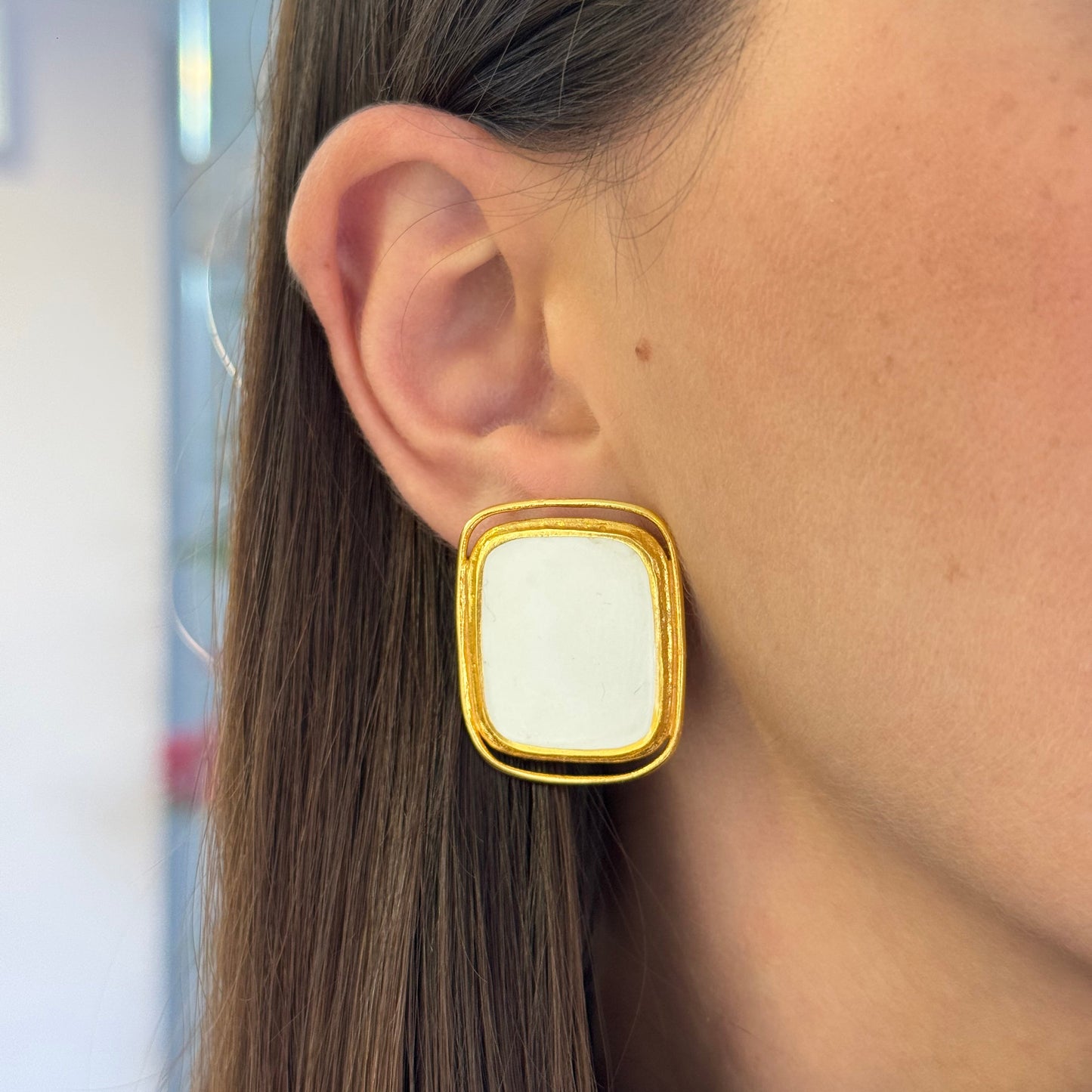 Square Jóia Earrings