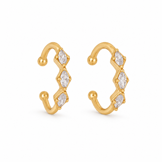 Marquise Trio Ear Cuff