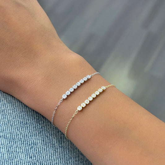 Small Round Disks Bracelet