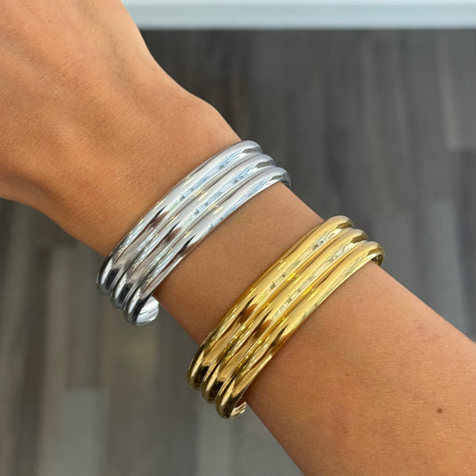 Triple Bangles Bracelet