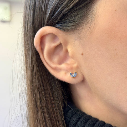 Tiny Flower Studs Earrings