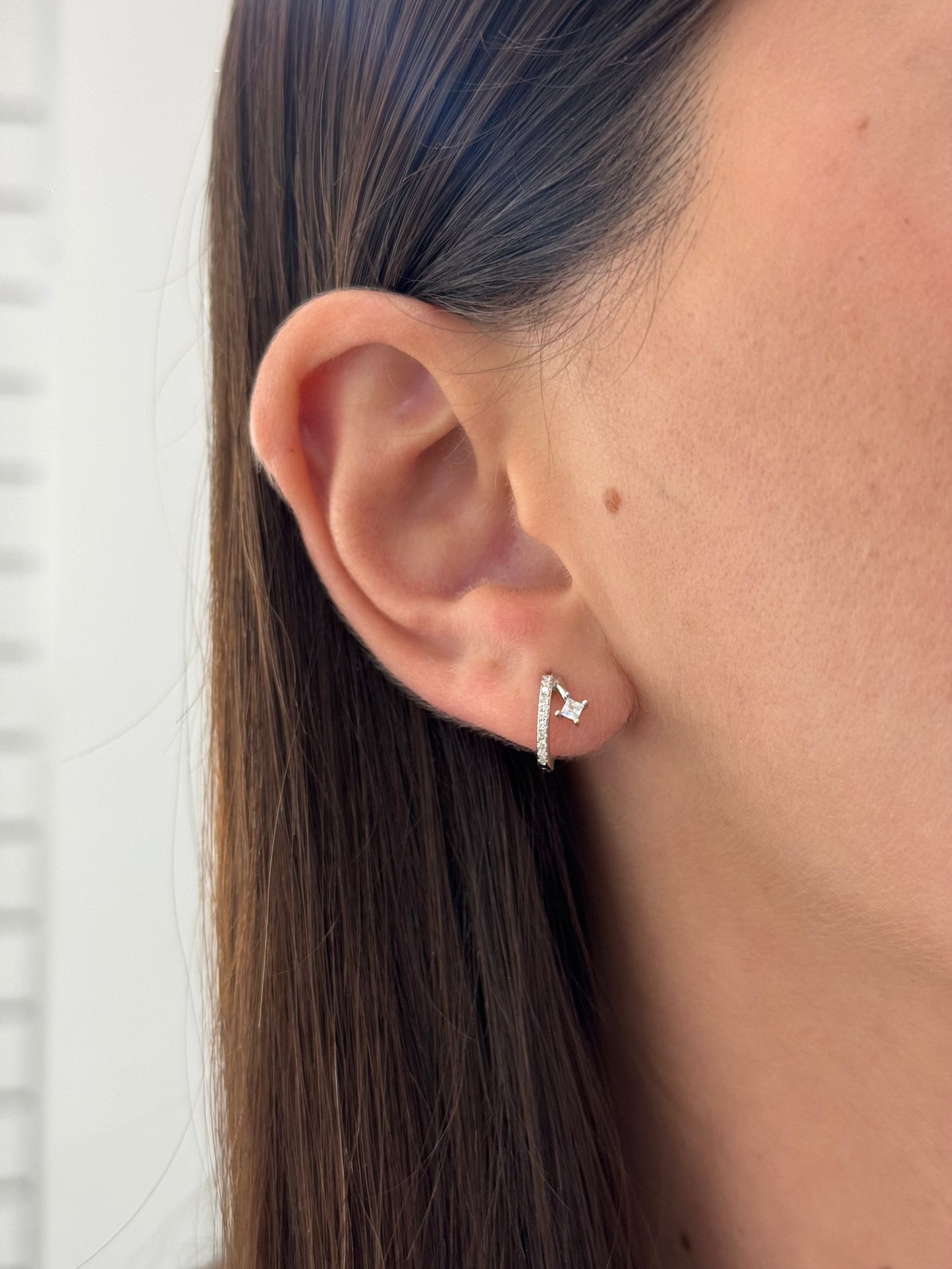 Accent Hoops Earrings