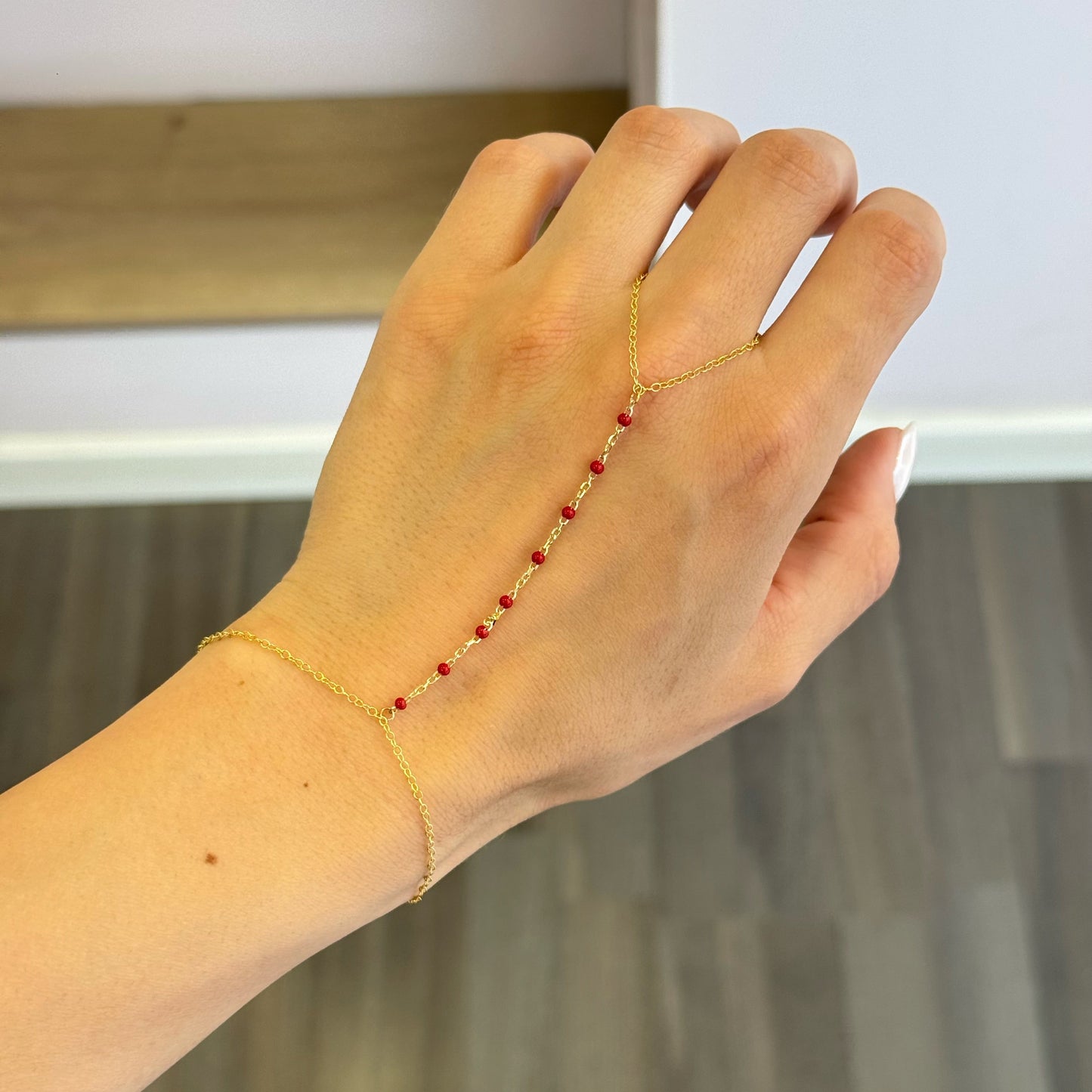 Red Ring Bracelet