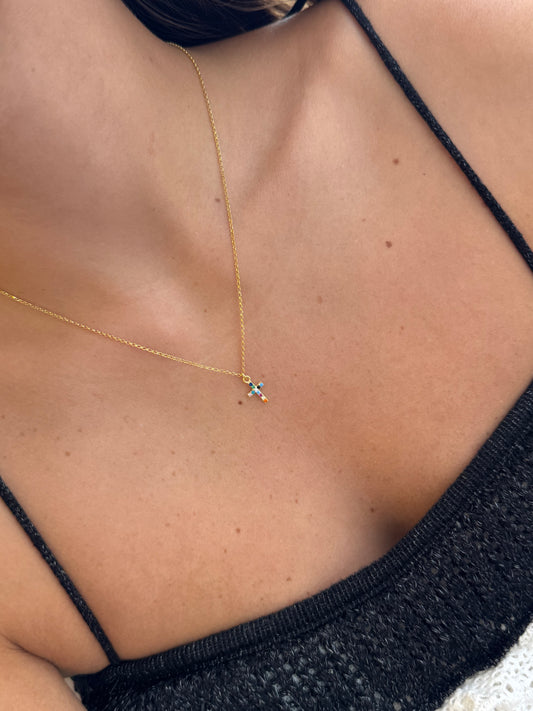 Multi Cross Necklace
