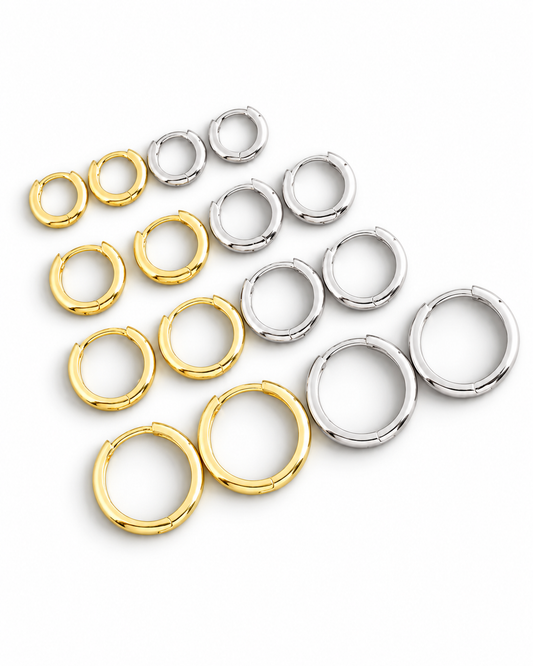 Classic Rounded Earrings
