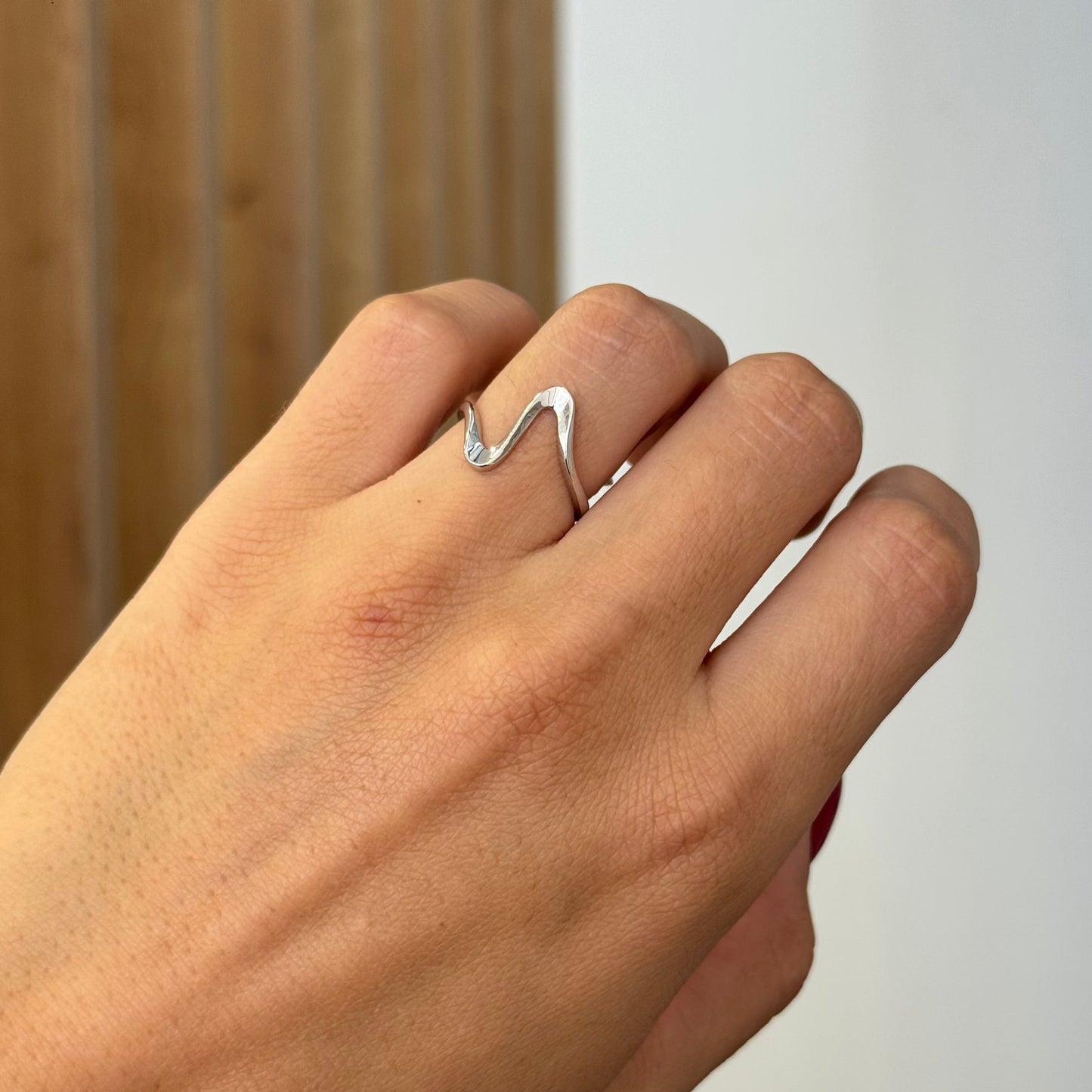 Long Wavy Ring