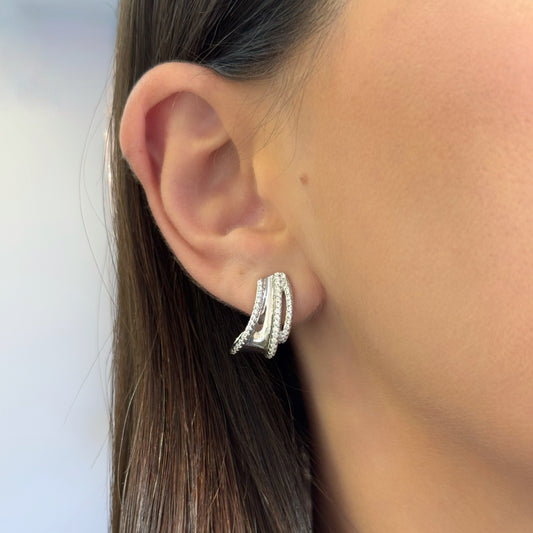 Open Hoop Earrings