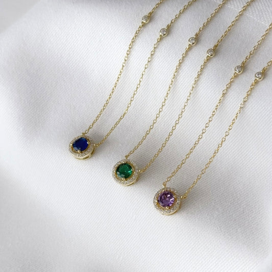 Single Stone Necklace