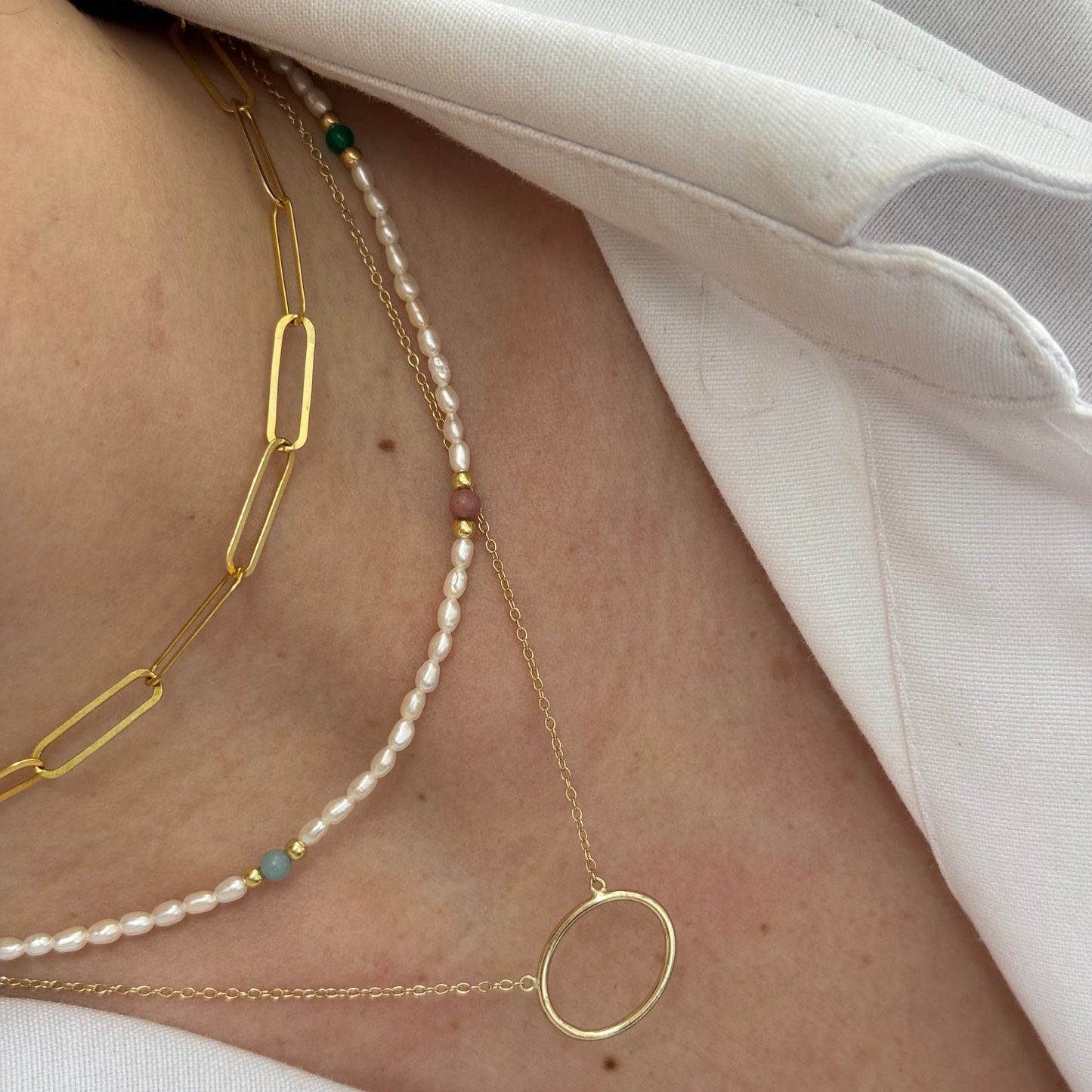 Confetti Pearls Necklace