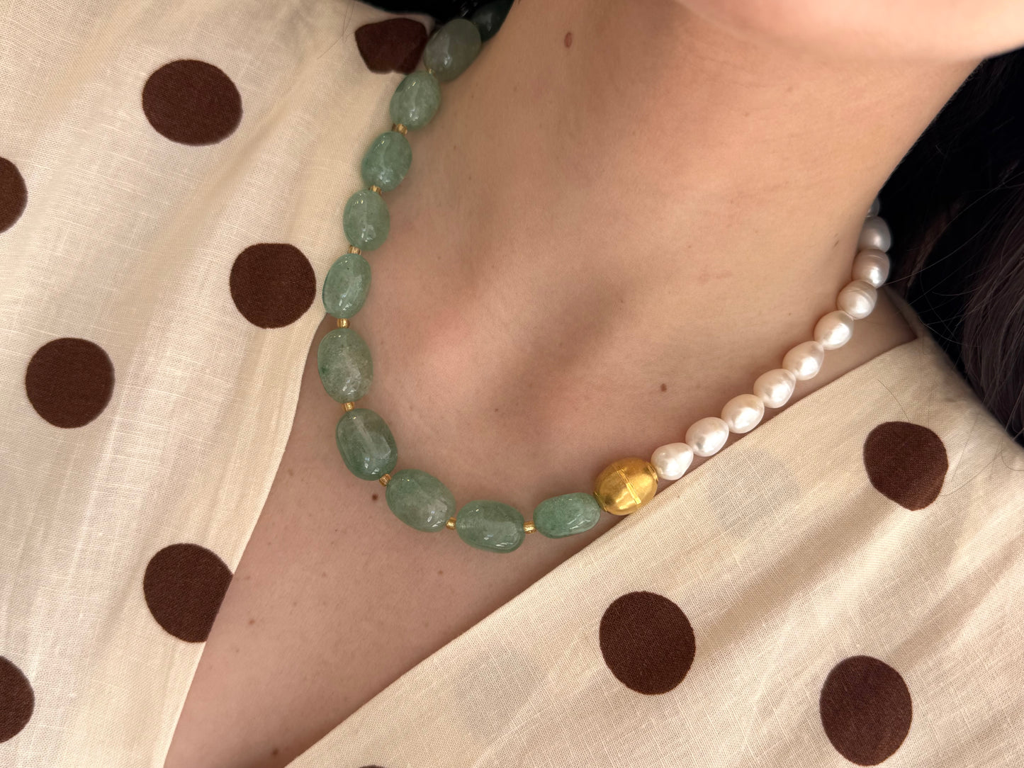 Isla Green Necklace