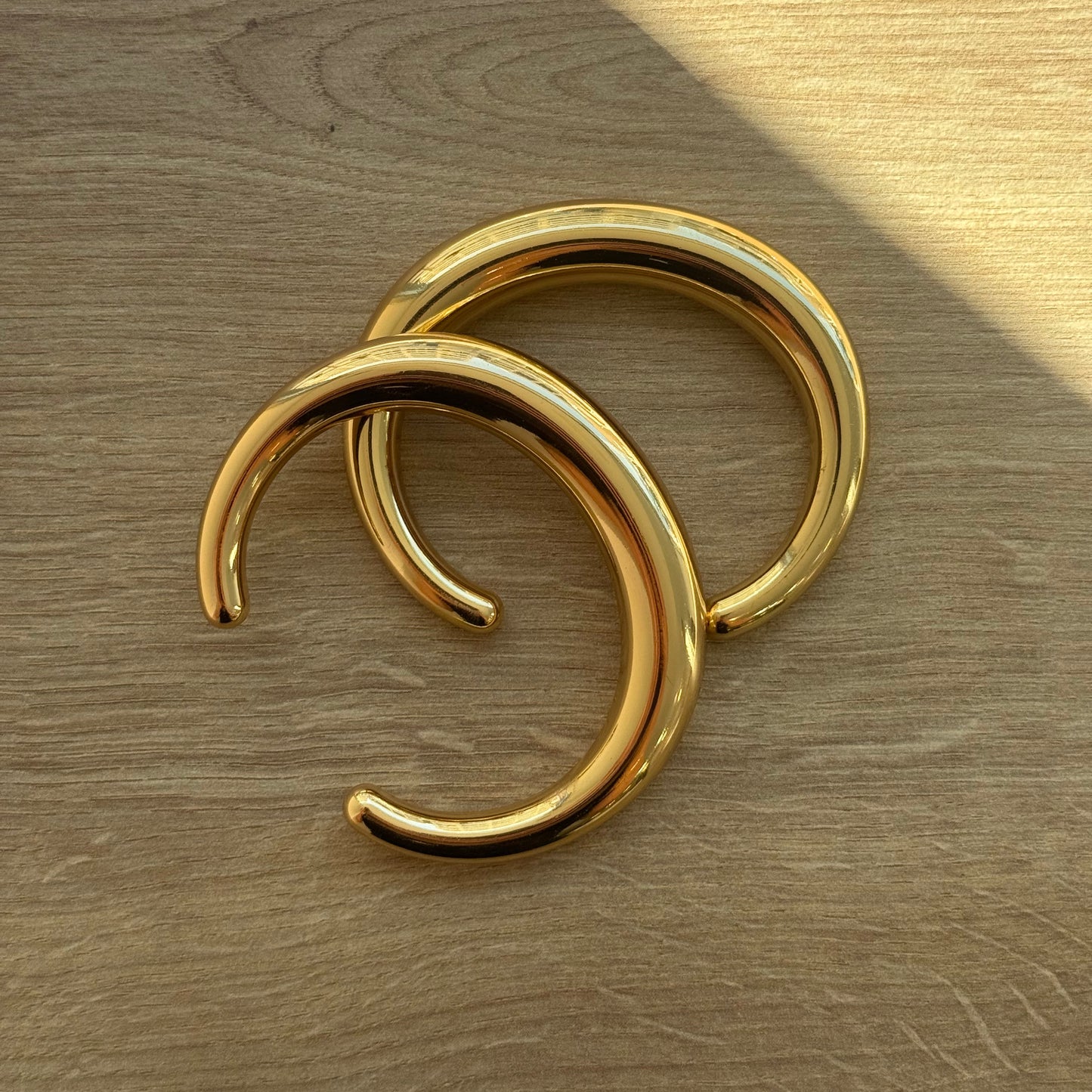 Fat Tow - Sided Bangles Bracelet