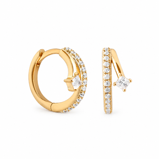 Accent Hoops Earrings
