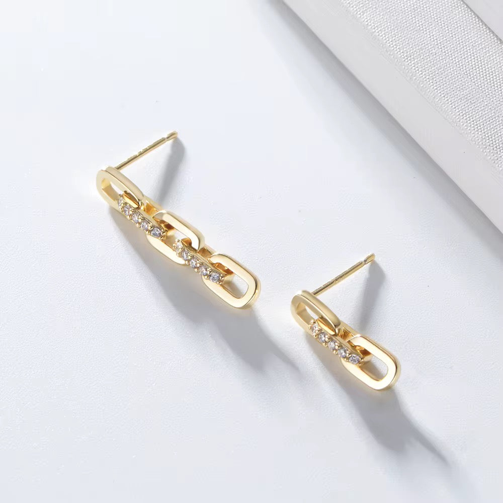 Paperclip Earrings