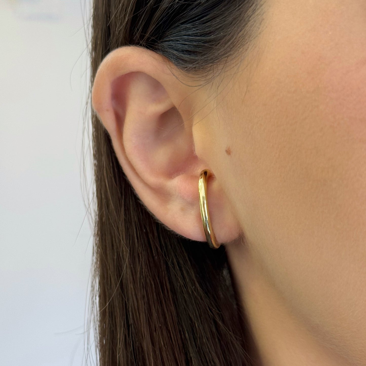 Line Hoop Earrings