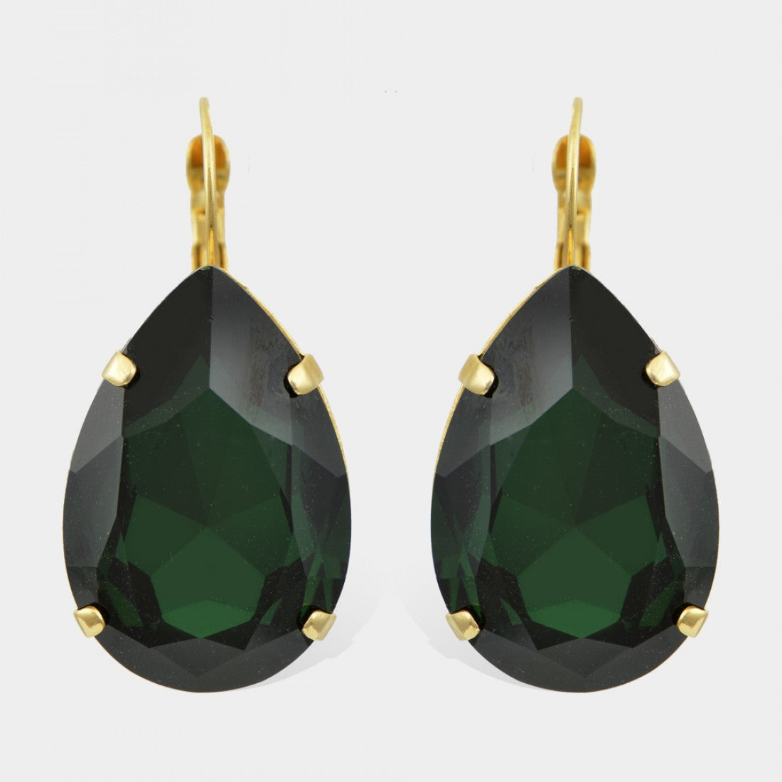 Pear Swarovski Earrings