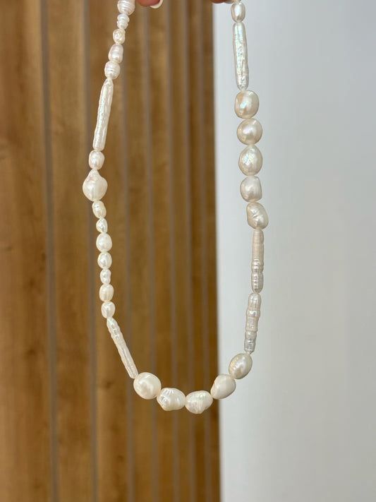 Moon Pearl Necklace