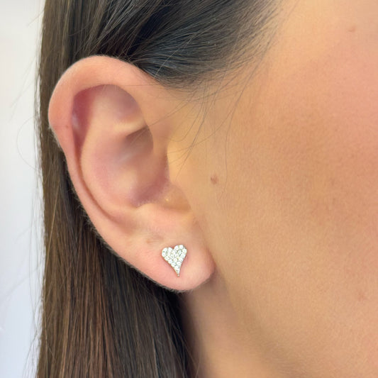 Heart Studs Earrings