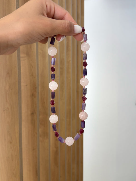 Amethyst Bloom Necklace